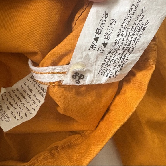 Woolrich Mustard Hooded Jacket Size Medium - Picture 7 of 10